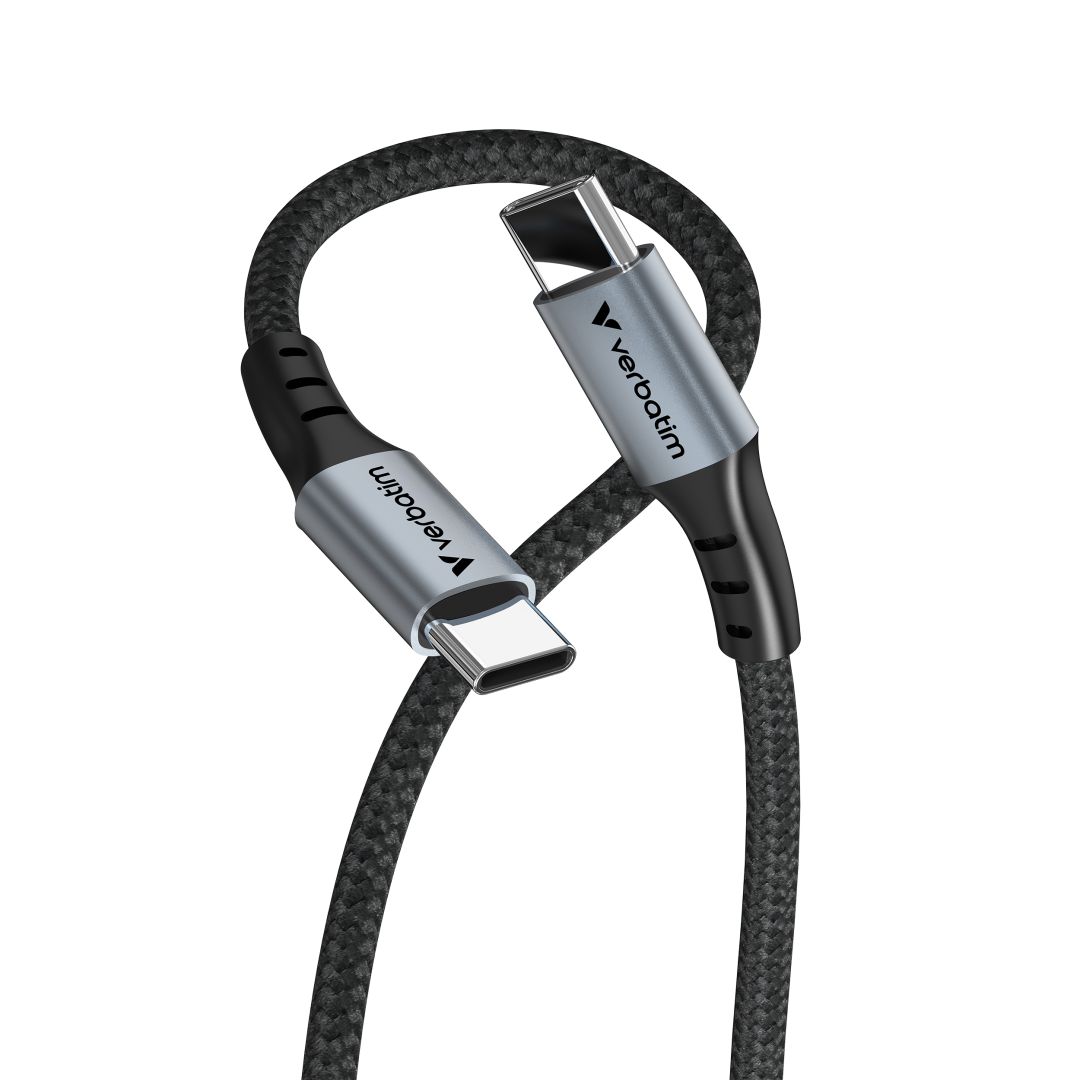 Verbatim Sync & Charge USB-C to USB-C Cable 1,2m Black