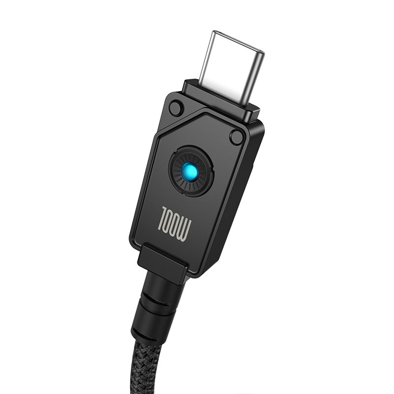 Baseus Unbreakable USB C to USB C data cable 1m Black