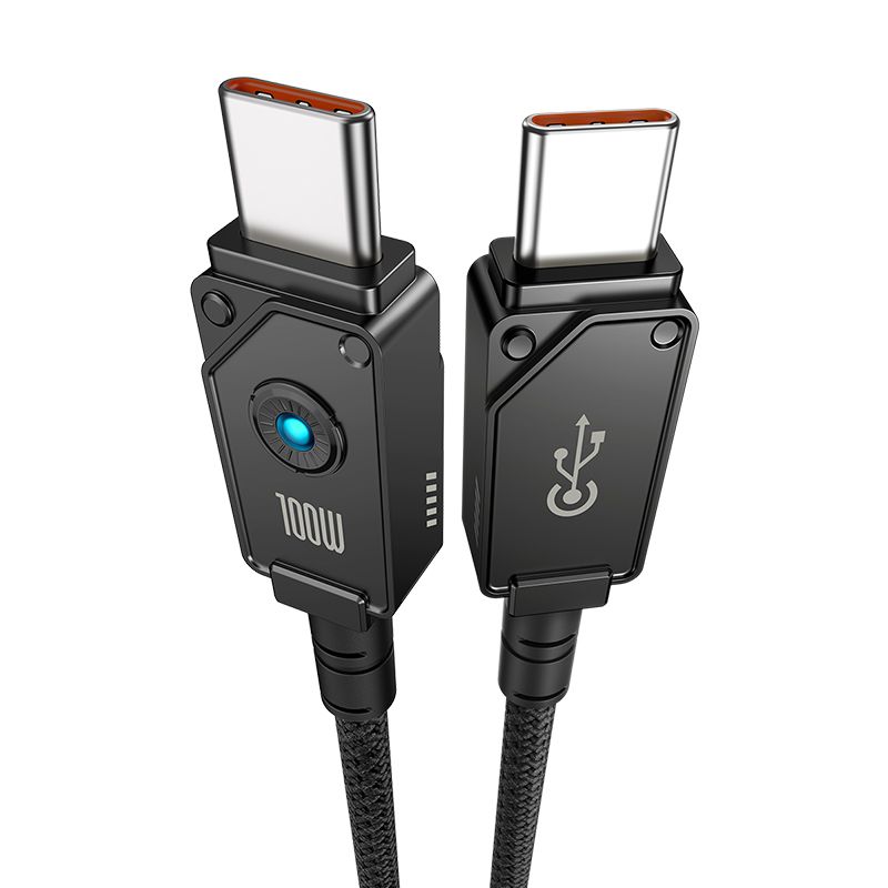 Baseus Unbreakable USB C to USB C data cable 1m Black