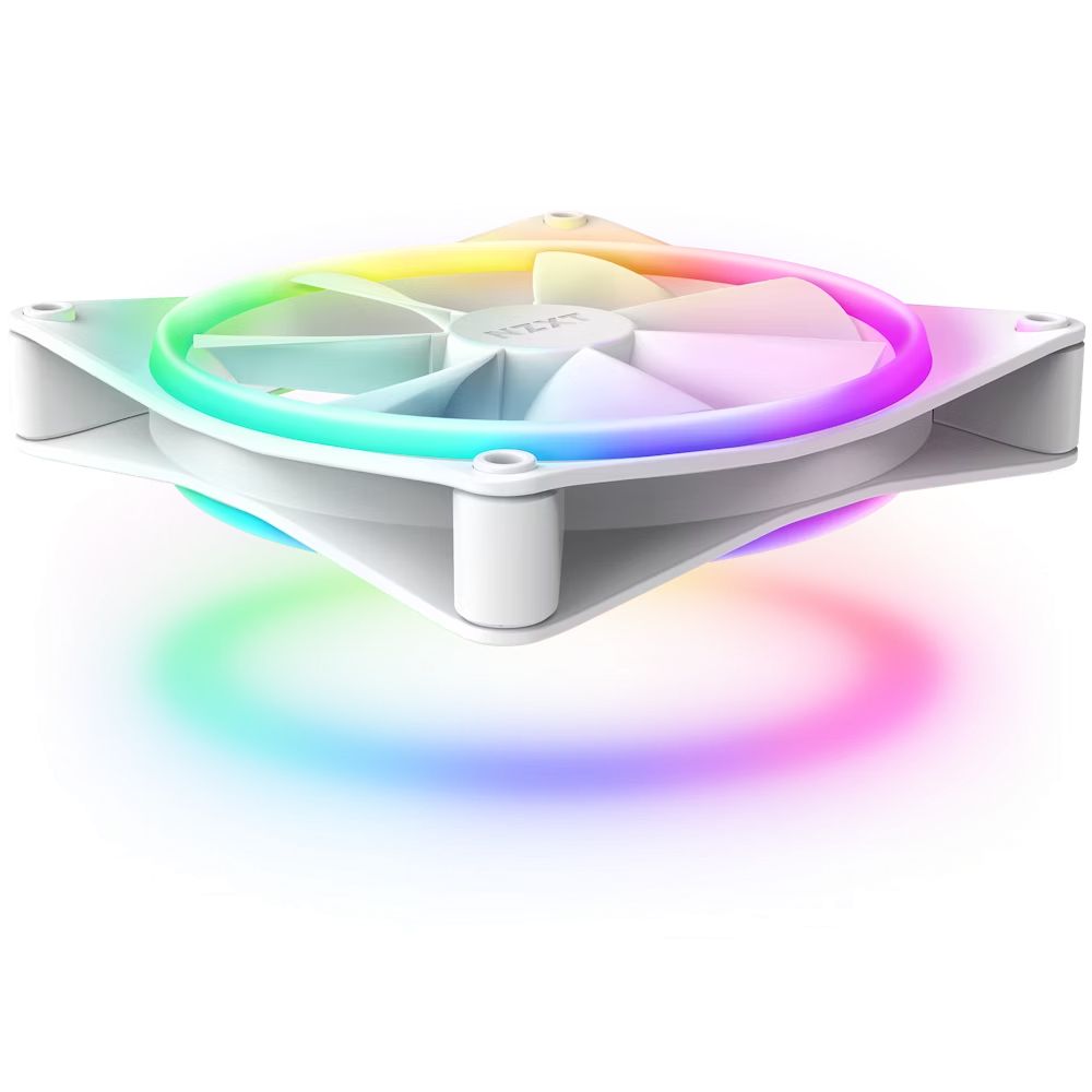 NZXT F140 RGB DUO Twin Pack White