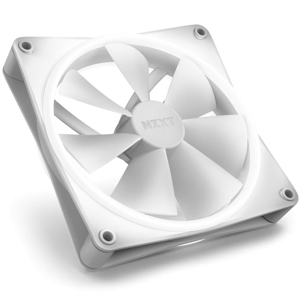 NZXT F140 RGB DUO Twin Pack White