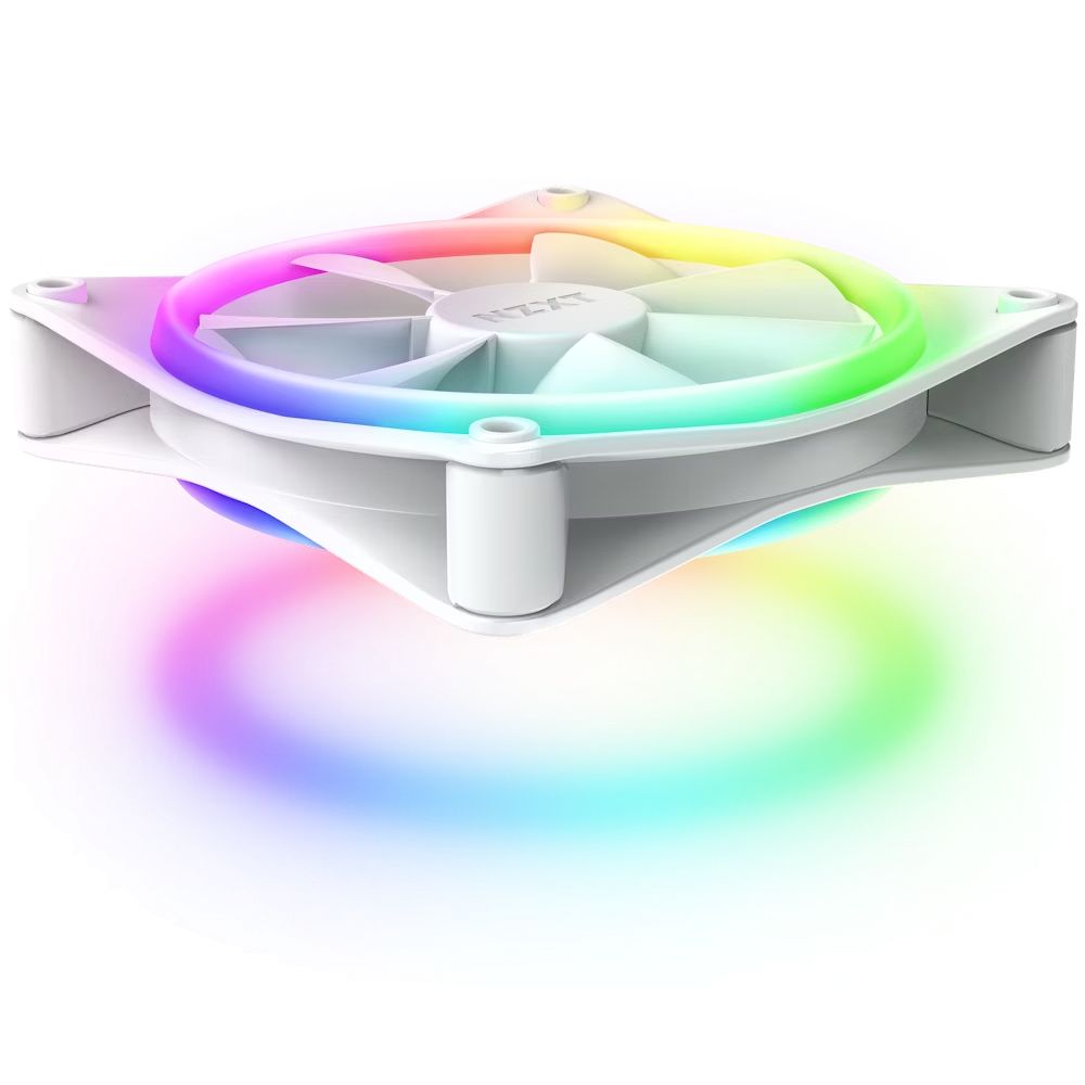 NZXT F120 RGB DUO Triple Pack White