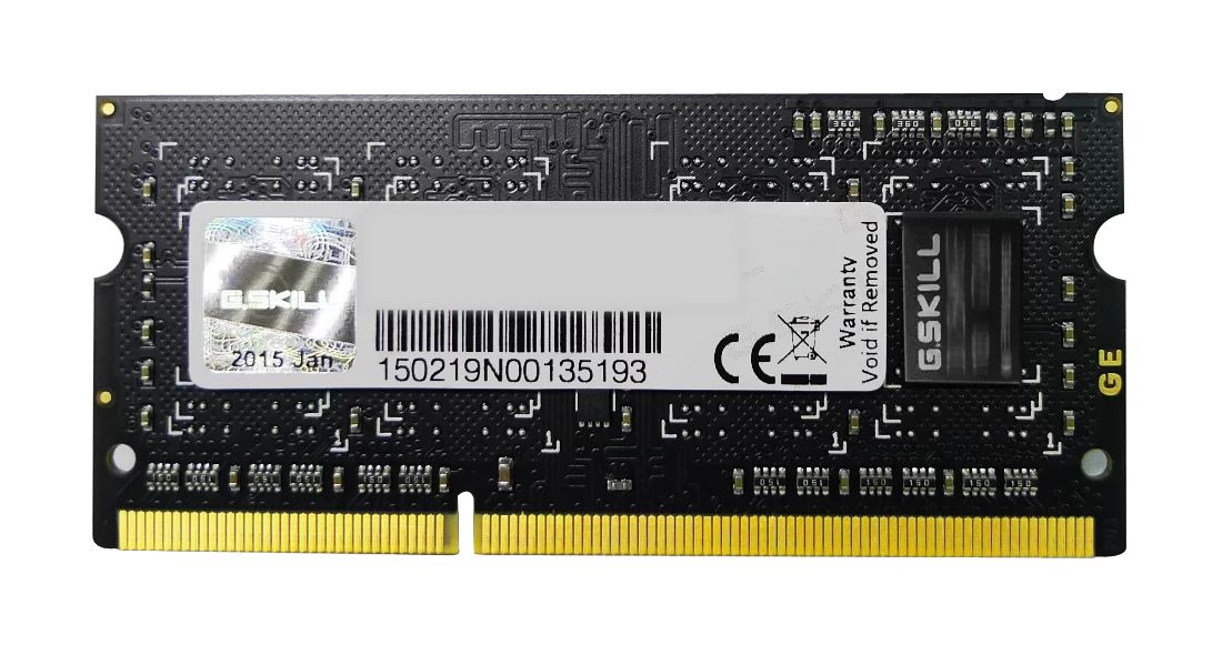 G.SKILL 16GB DDR3 1600MHz Kit(2x8GB) SODIMM Black