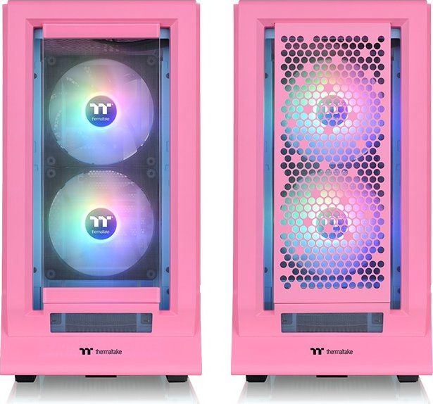 Thermaltake Ceres 350 MX Tempered Glass Bubble Pink