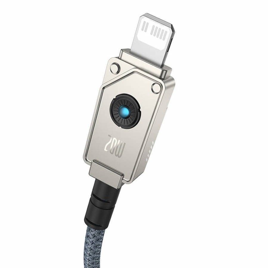 Baseus Unbreakable USB C to iP lightning 20W cable 1m White