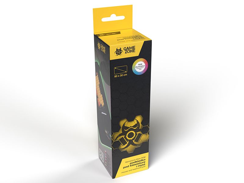 Tracer GameZone Maxi RGB Egérpad Black