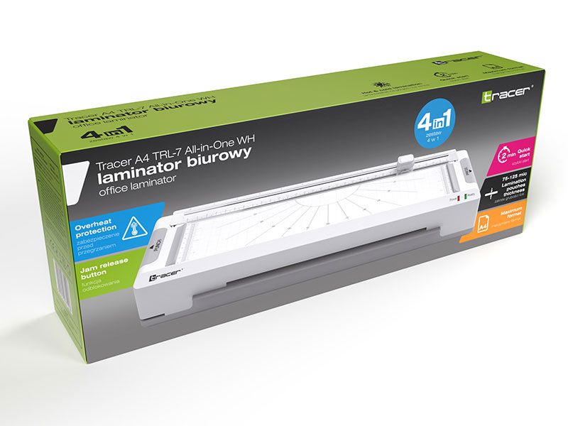 Tracer TRL-7 A4 Laminálógép White