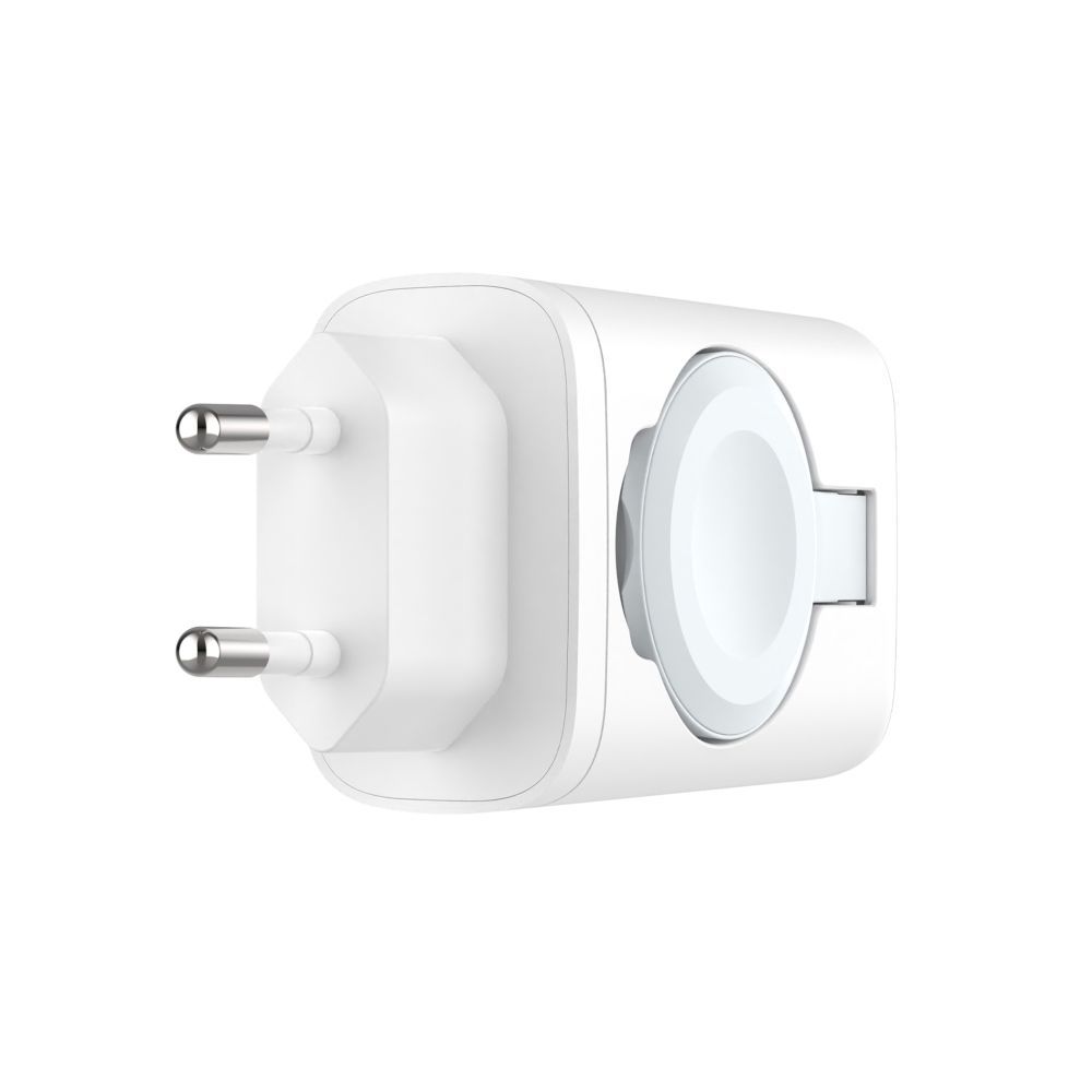 FIXED Hálózati aljzat utazó adapter 33W, fehér