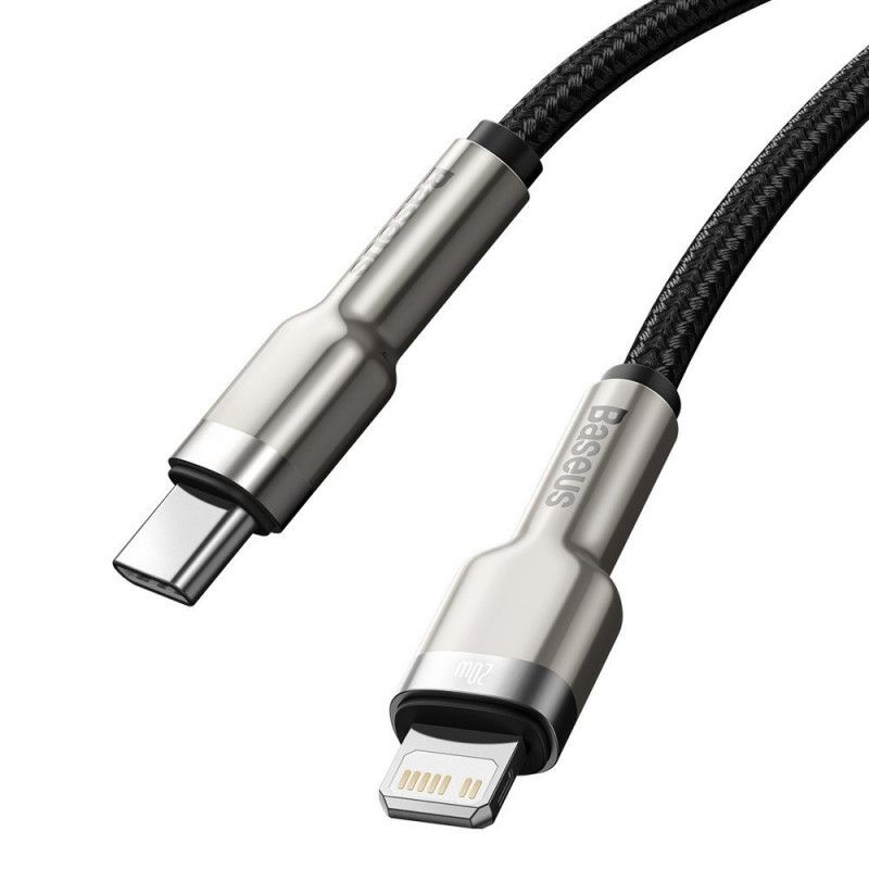 Baseus Cafule USB-C - Lightning Cable 20W 1m Black