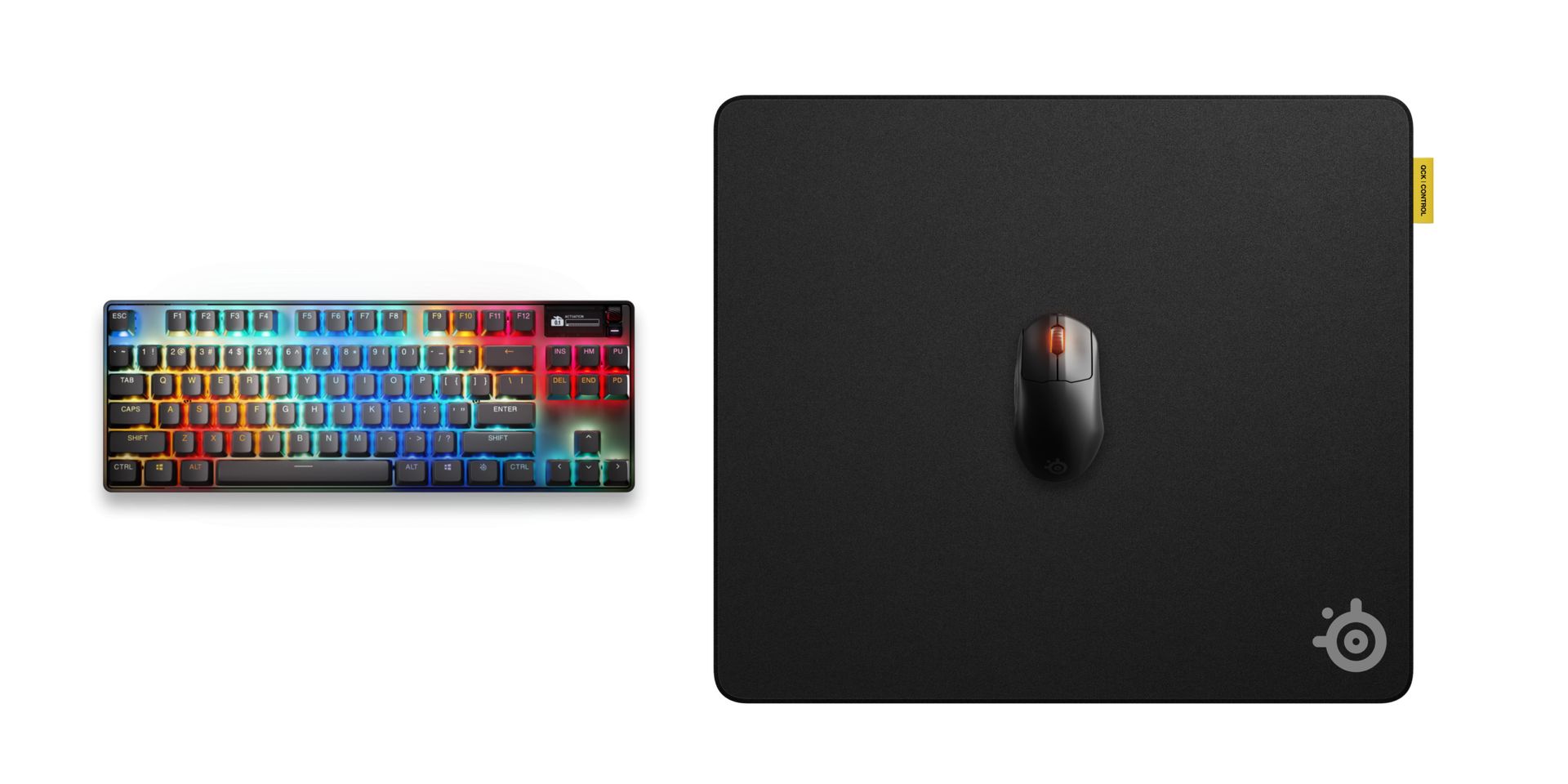 Steelseries QcK Perf L - Control Egérpad Black