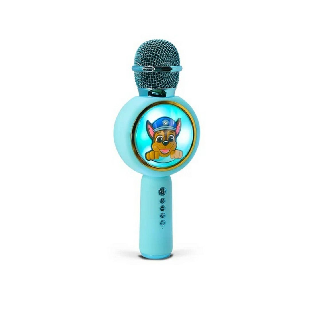 OTL Technologies PAW263 Mancs Őrjárat PopSing LED Karaoke Microphone Blue