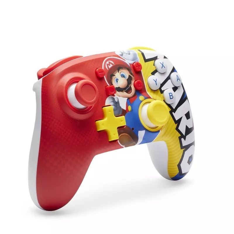 PowerA Nano Enhanced Wireless Controller for Nintendo Switch Mario Victory