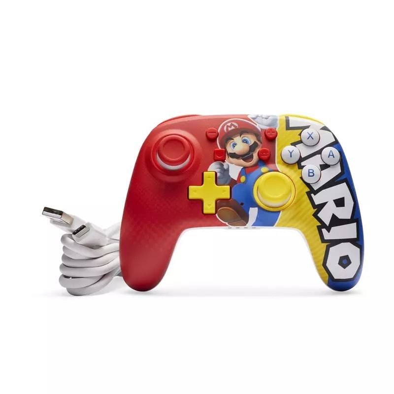 PowerA Nano Enhanced Wireless Controller for Nintendo Switch Mario Victory