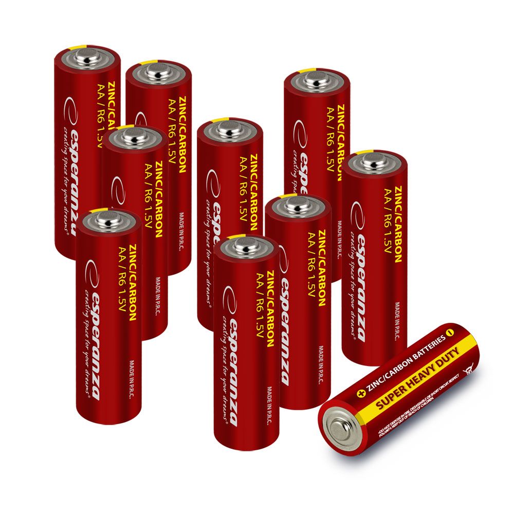 Esperanza AA Cink Elem 10db/csomag