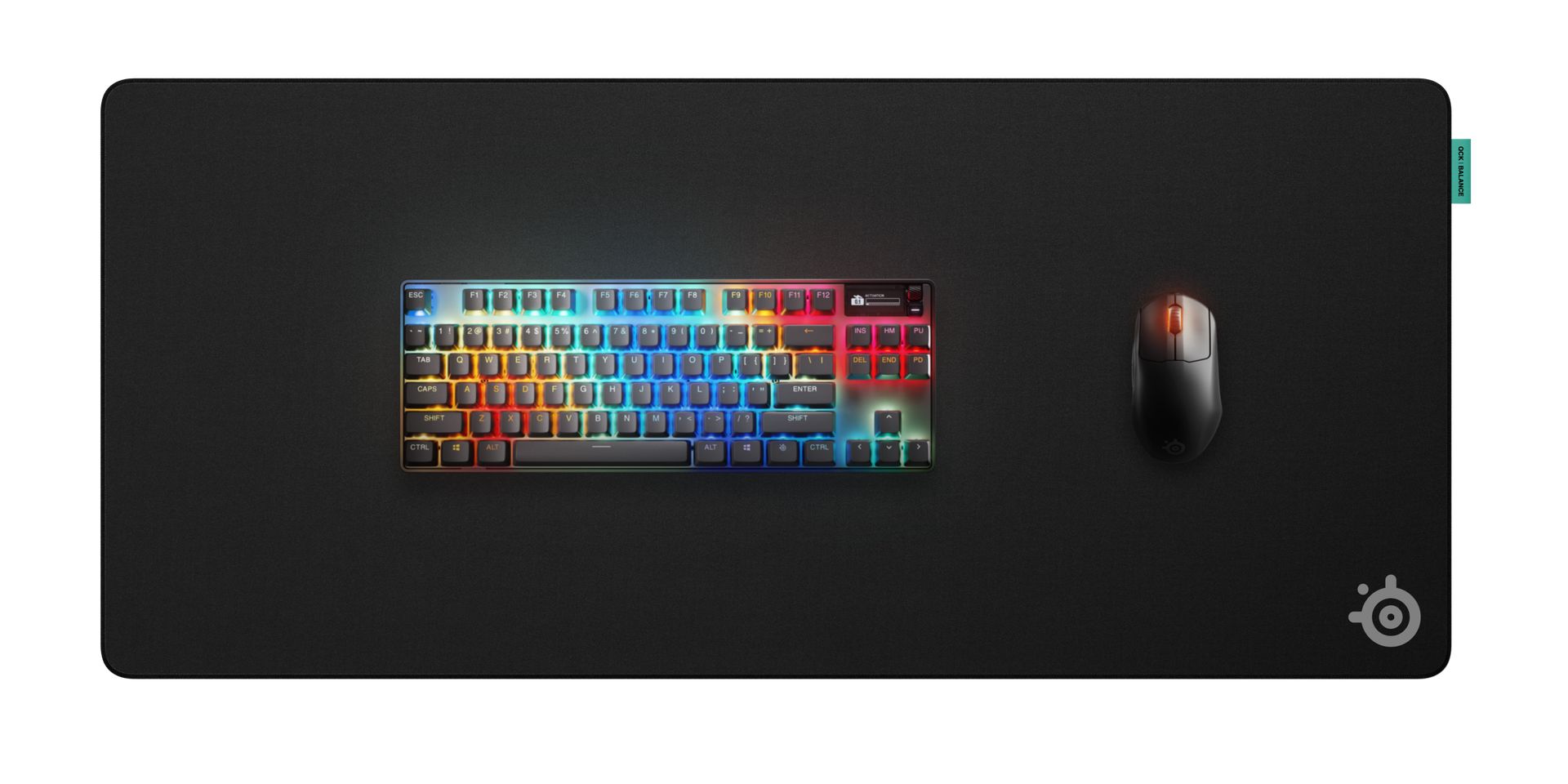 Steelseries QcK Perf XL - Balance Egérpad Black