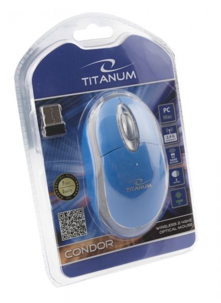 Esperanza Titanum Wireless Mouse Condor Blue