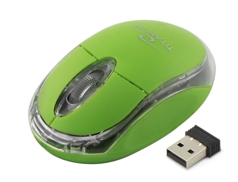 Esperanza Titanum Wireless Mouse Condor Green