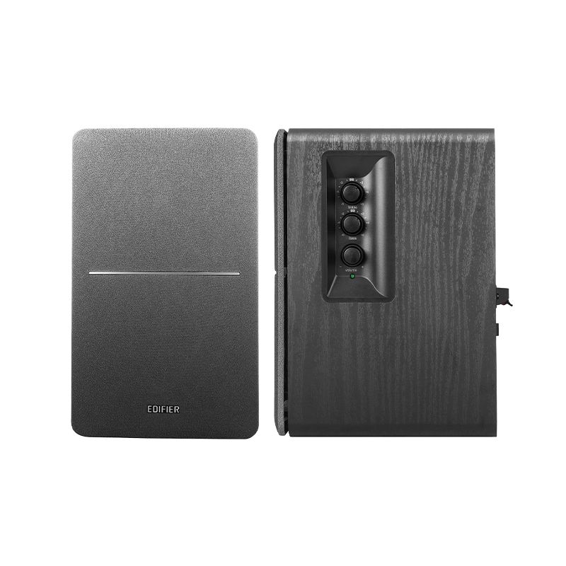Edifier R1280T Powerful Bookshelf Speakers Combining a Retro Look Black
