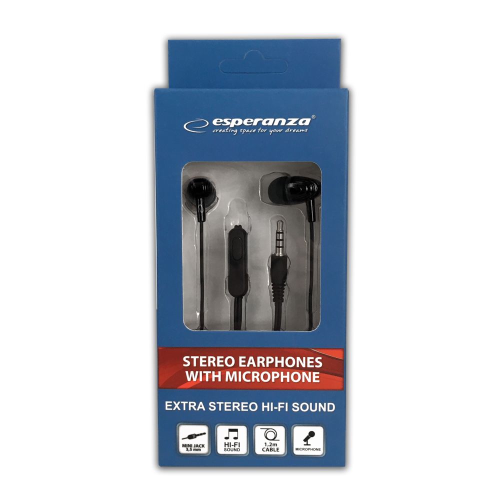 Esperanza EH193K Headset Black