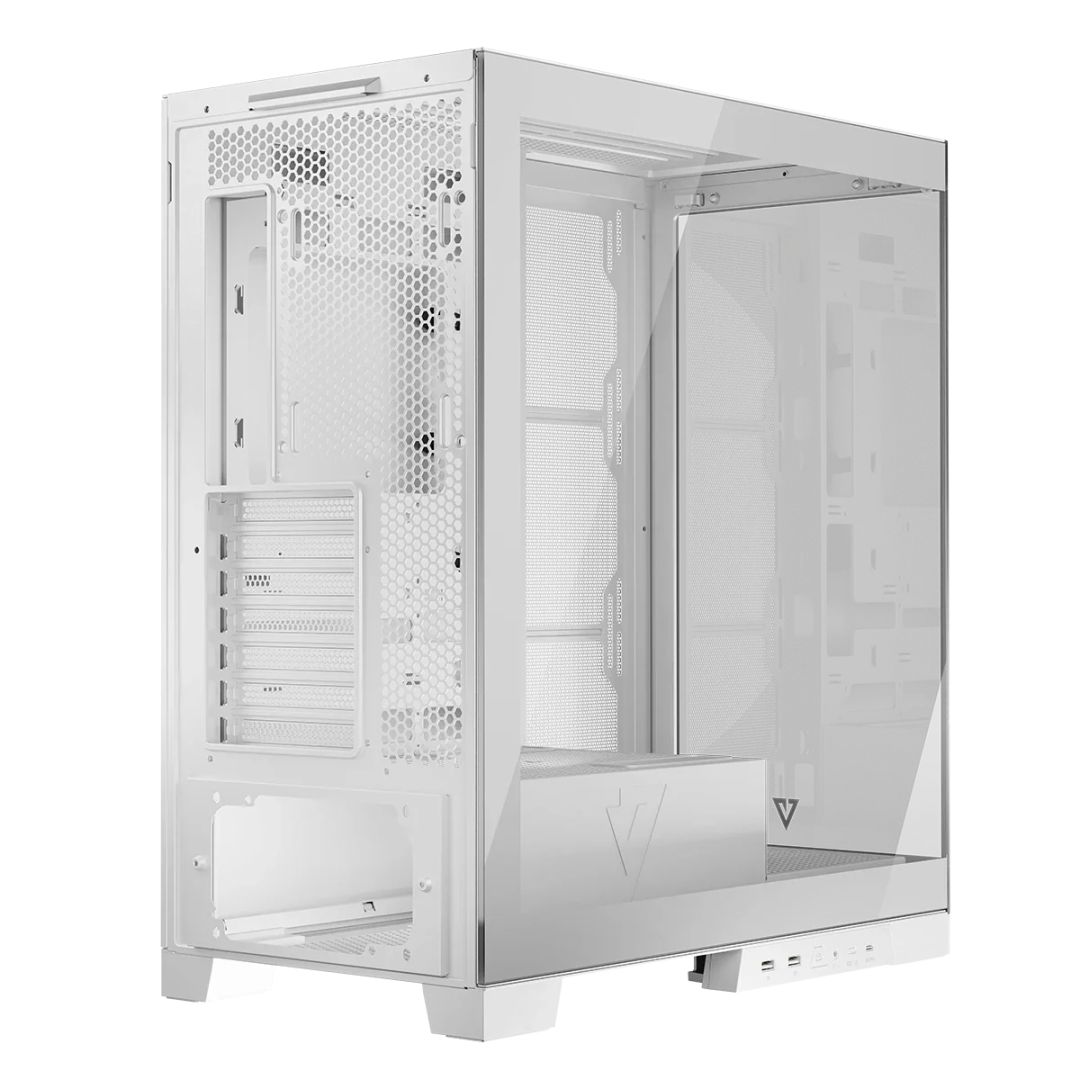Modecom Volcano Space Midi Tempered Glass White
