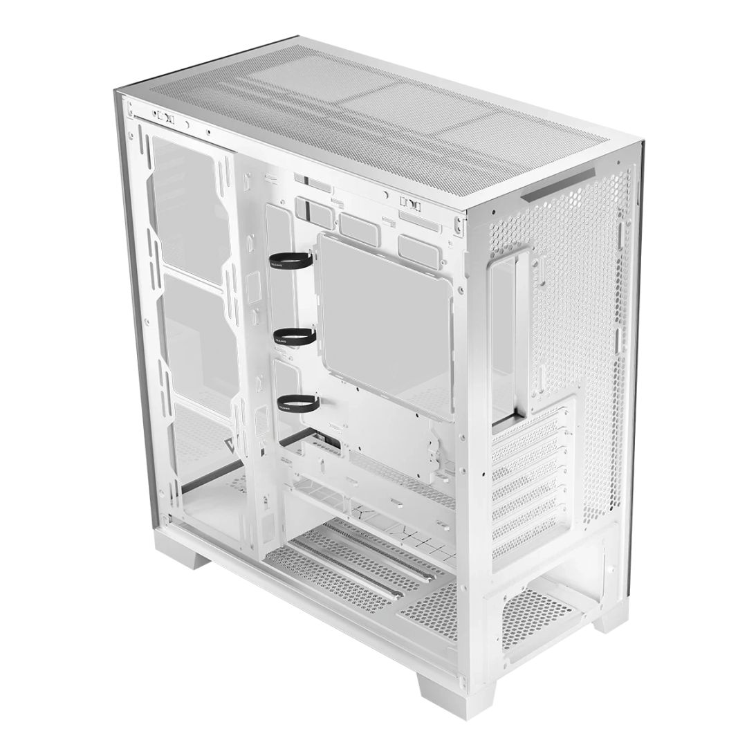Modecom Volcano Space Midi Tempered Glass White