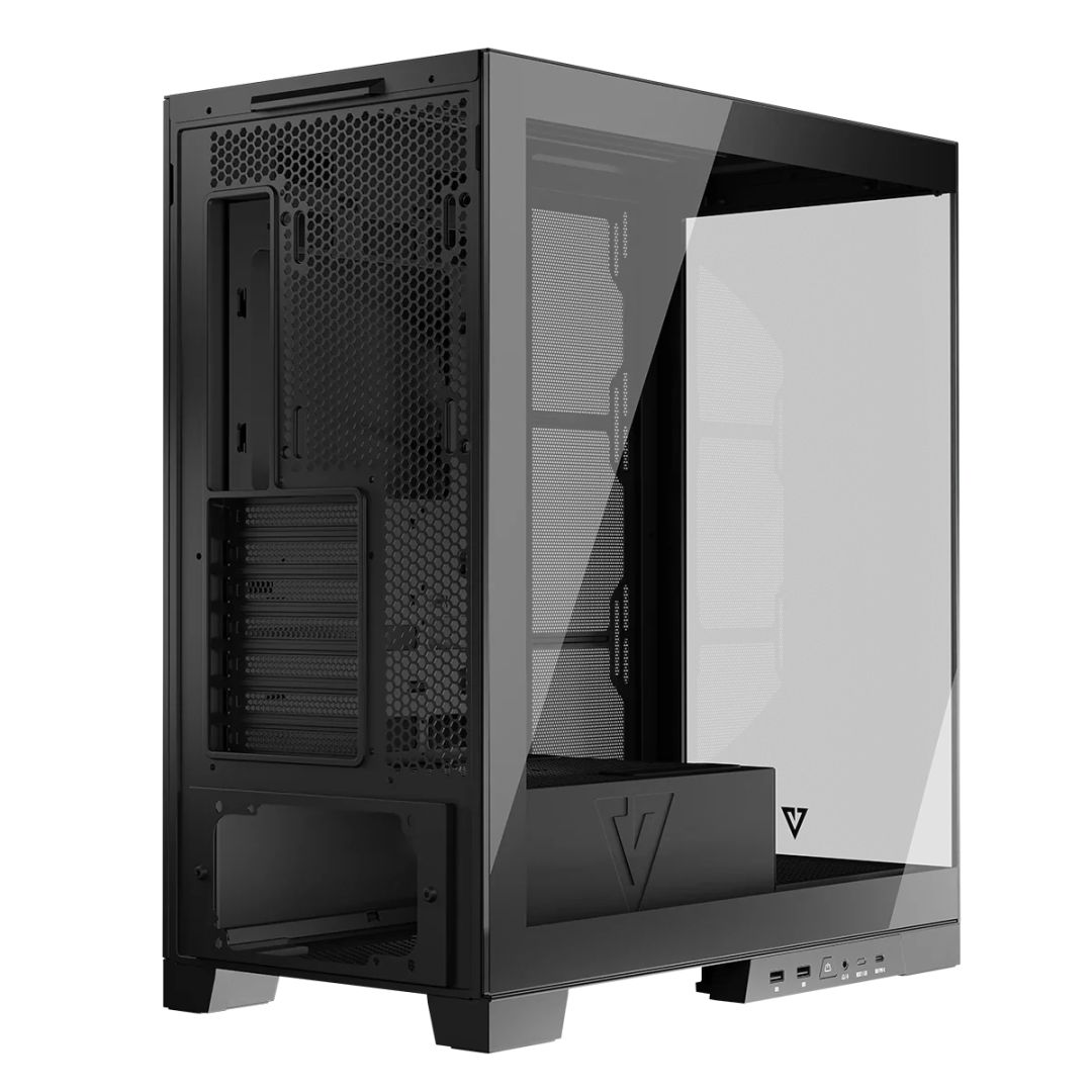 Modecom Volcano Space Midi Tempered Glass Black