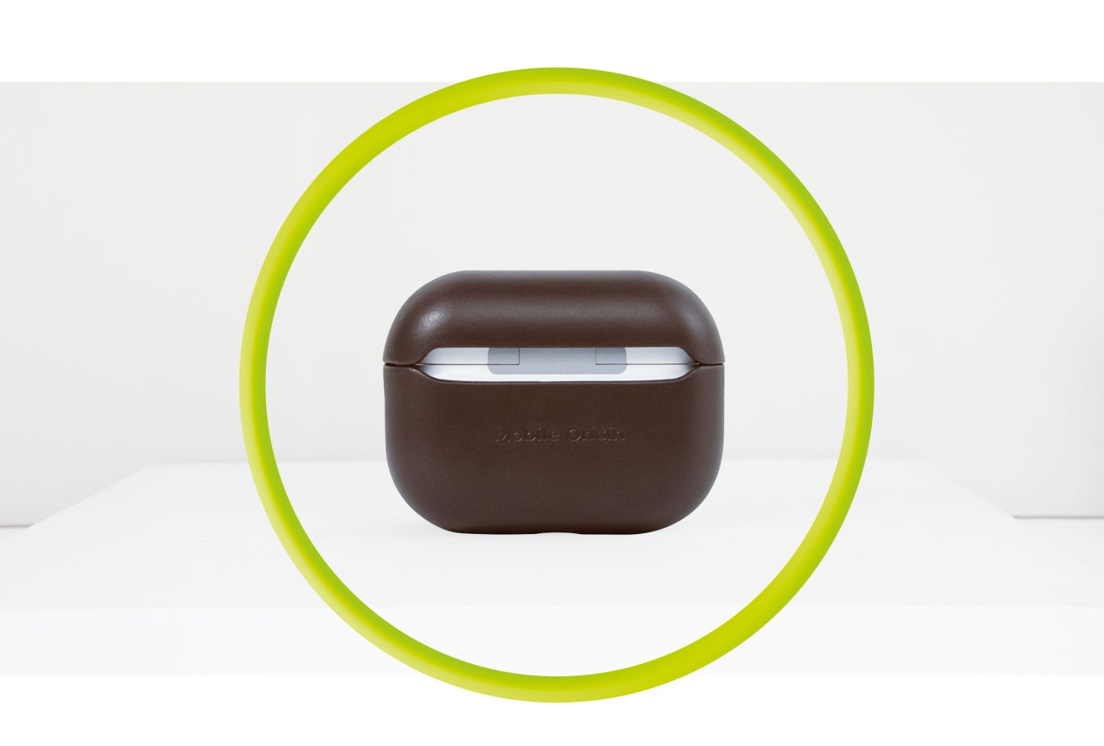 Mobile Origin AirPods Pro 2 Leather Case Brown