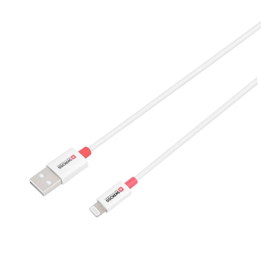 SKROSS USB-A to Lightning cable 2m White