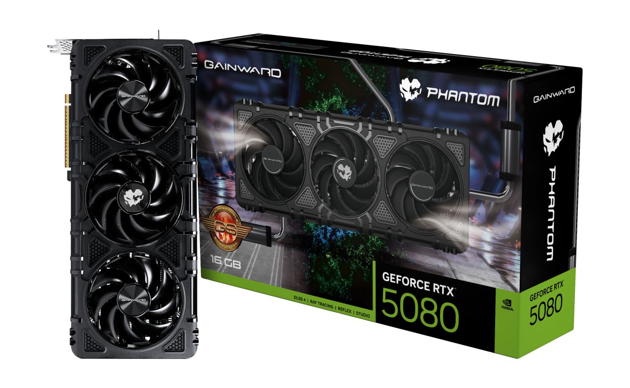 Gainward GeForce RTX5080 16GB DDR7 Phantom GS