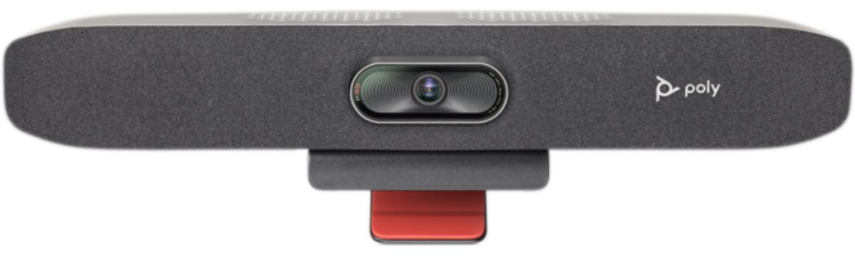 HP Poly R30 USB Video Bar and BT Remote with HP USB-C Dock G5