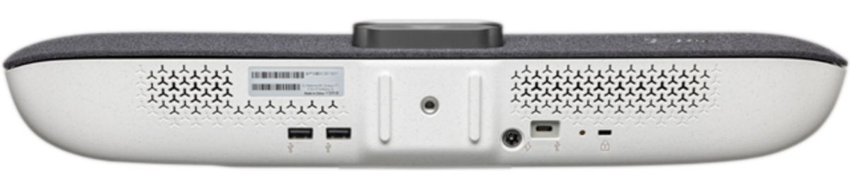 HP Poly R30 USB Video Bar and BT Remote with HP USB-C Dock G5