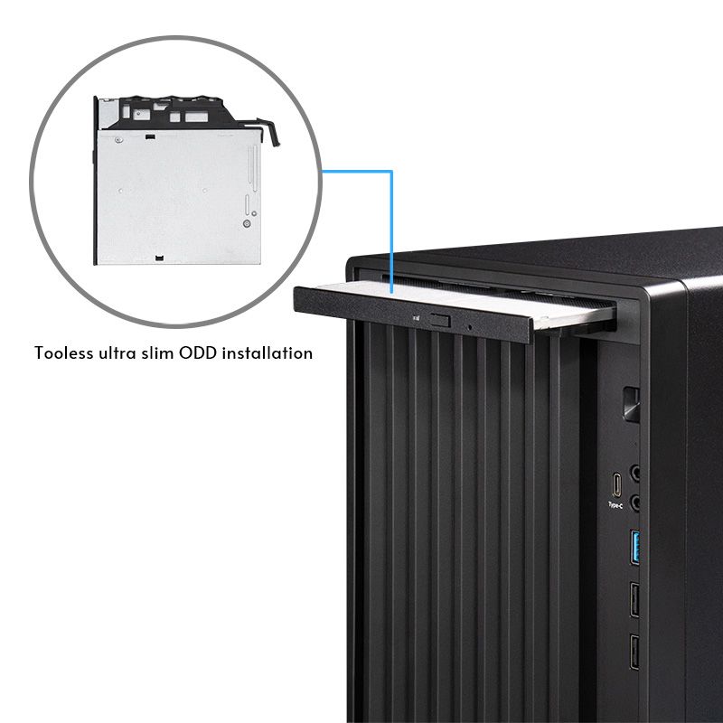 Chieftec BS-20B-OP Black