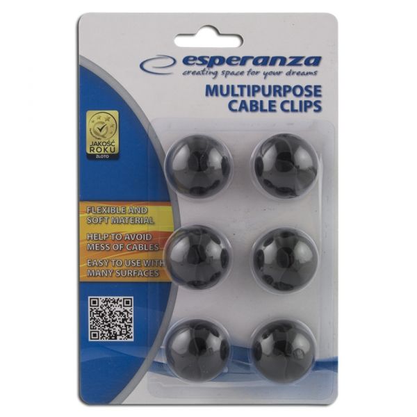 Esperanza EBA101K High-quality cable organizer