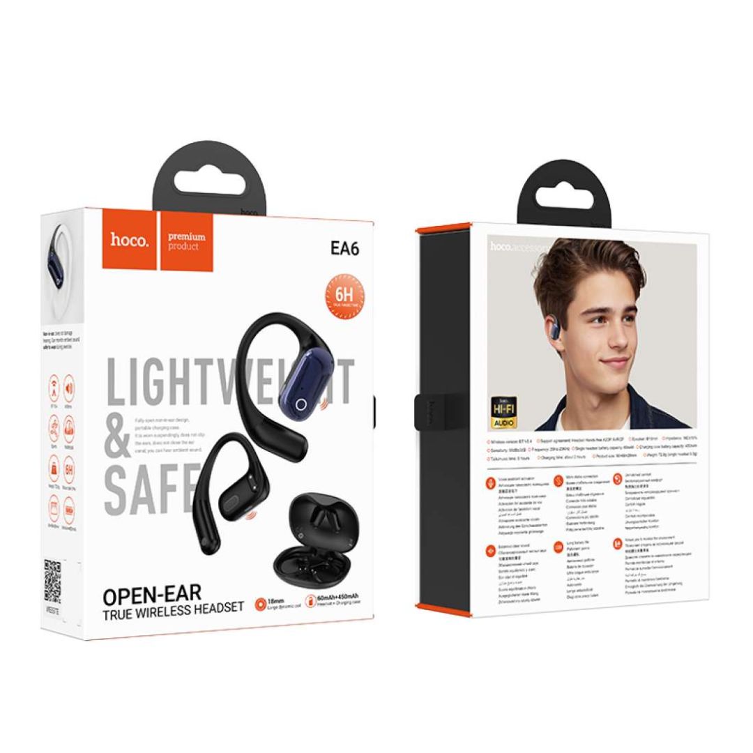Hoco EA6 Bluetooth Headset Black