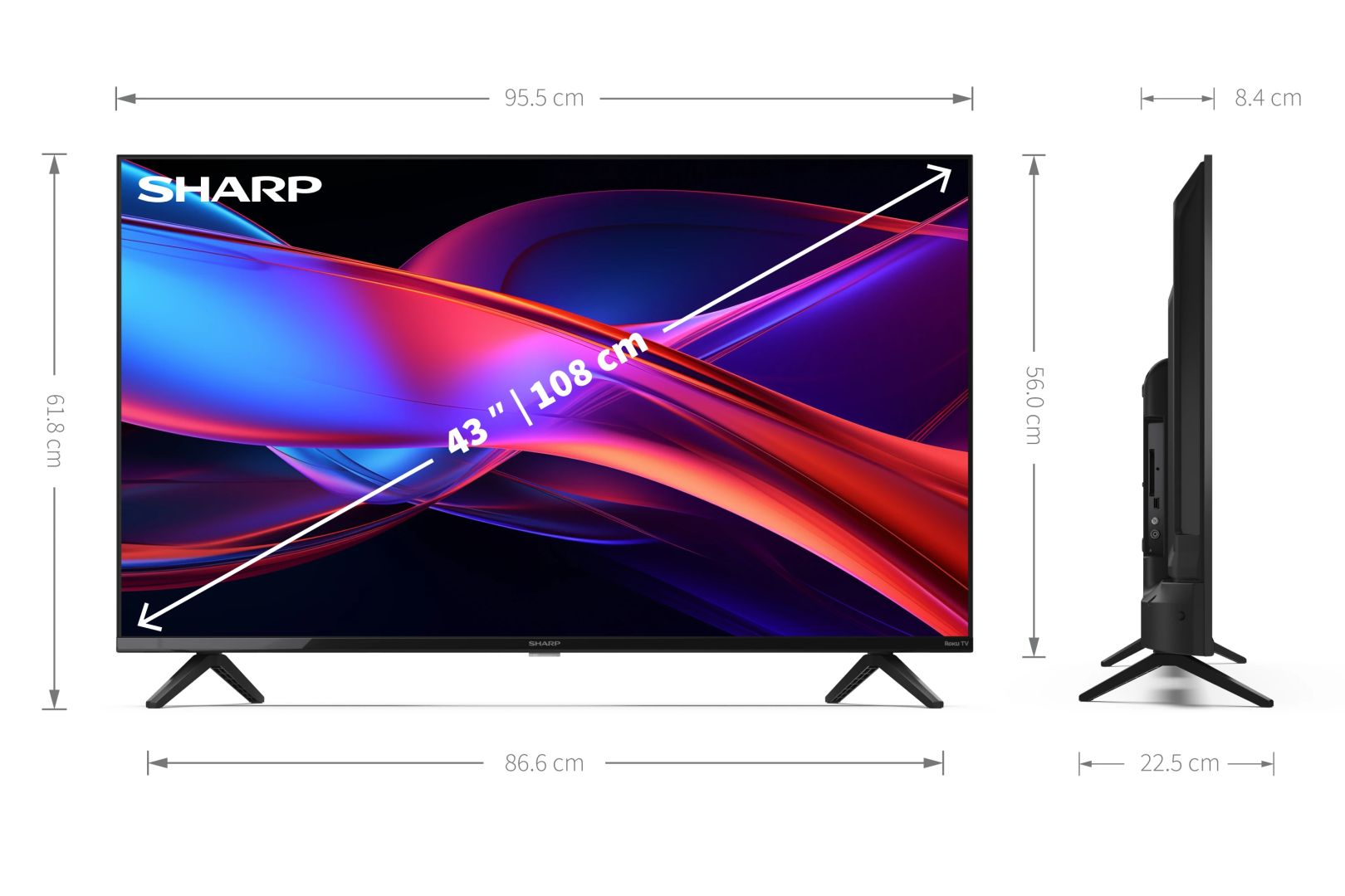 Sharp 43
