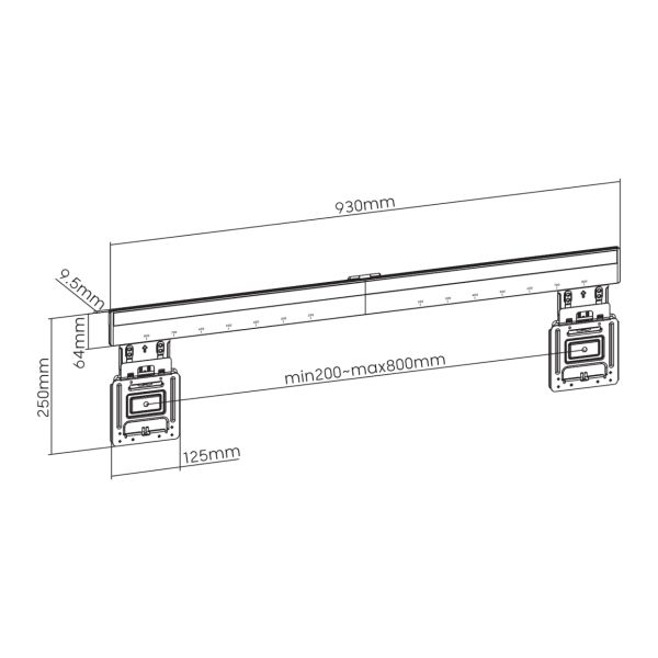 SBOX PLB-1948 Wall Mount 43