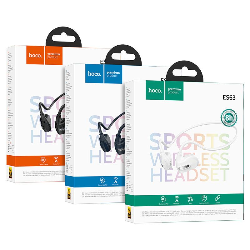 Hoco ES63 Graceful Bluetooth Headset Black