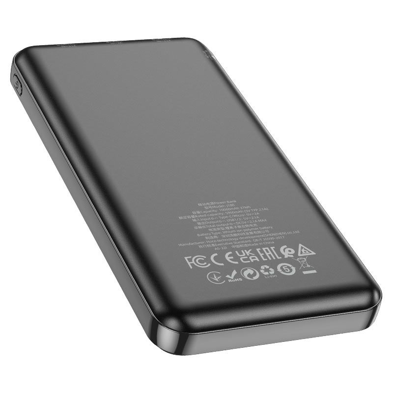 Hoco J100 10000mAh PowerBank Black