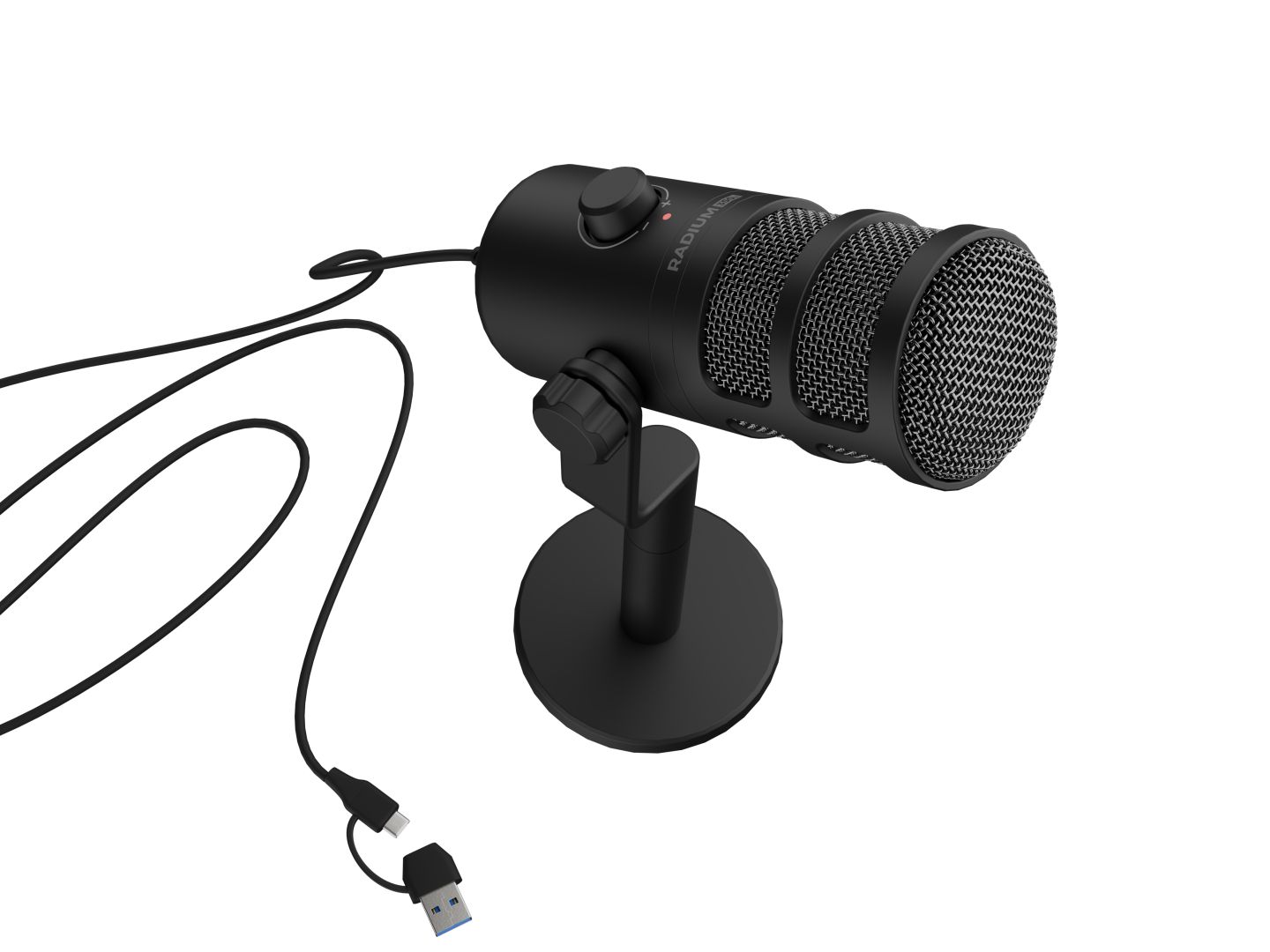 Natec Genesis Radium 350D Gaming microphone Black