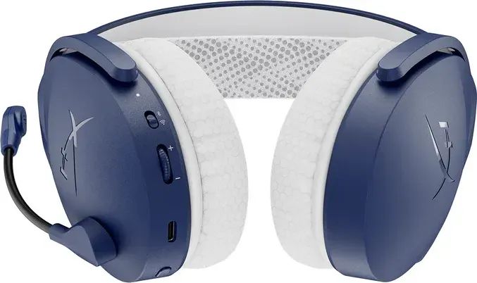 HP HyperX Cloud Flight Wireless Bluetooth Gaming Headset Light Blue