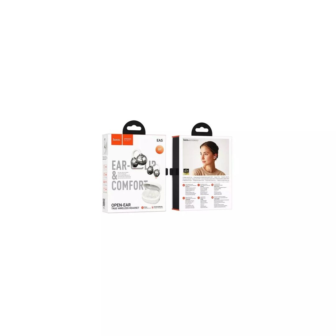 Hoco EA6 Duke III Bluetooth Headset Milky White