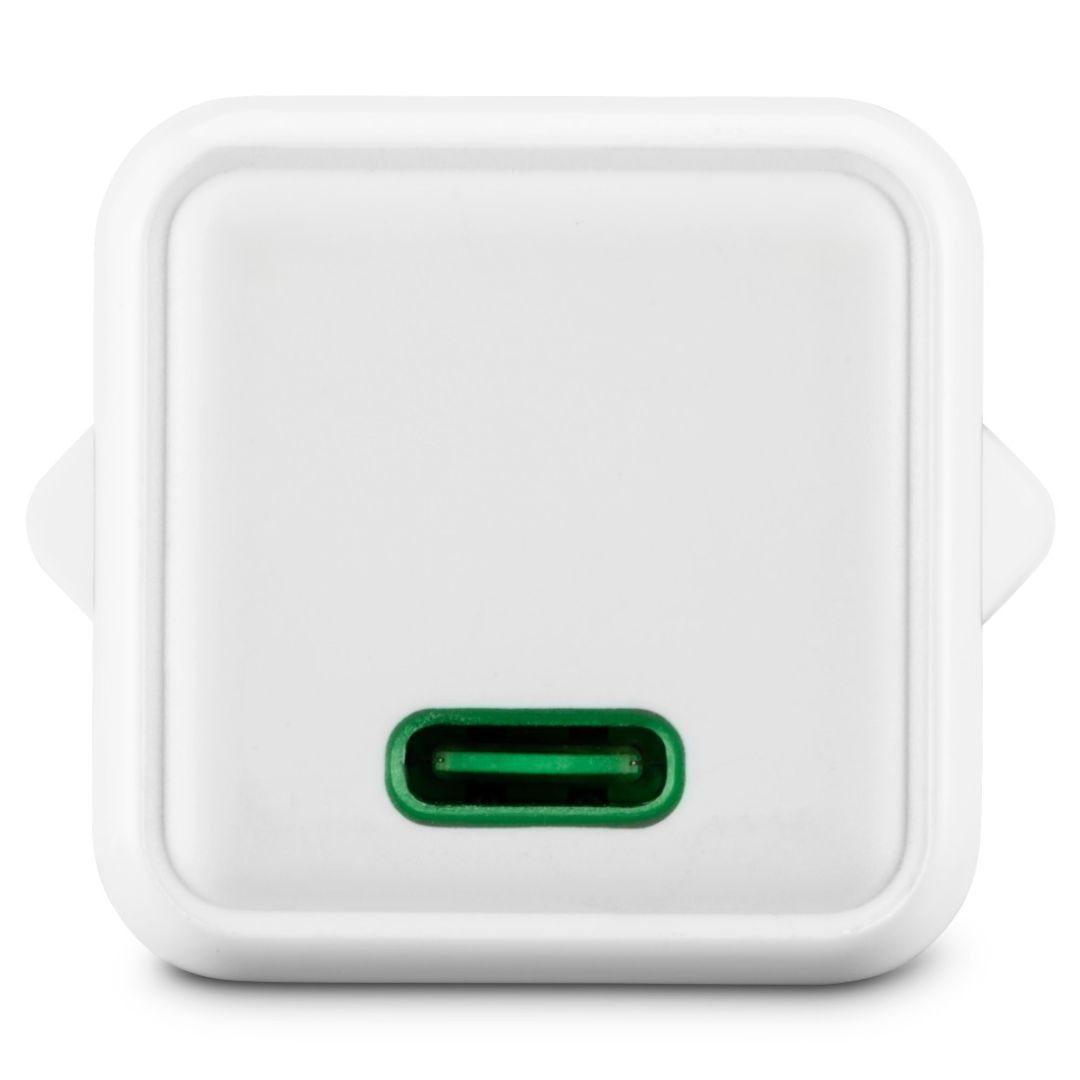 Hama Fast Charger GaN USB-C Super-Mini Charger PD 30W White