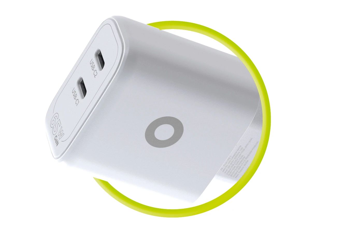 Mobile Origin MO19 - Dual USB-C GaN 65W Charger