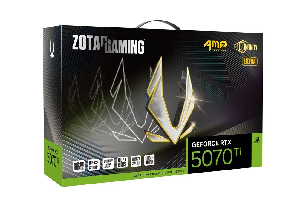 Zotac GeForce RTX5070 Ti 16GB DDR7 AMP Extreme Infinity Ultra
