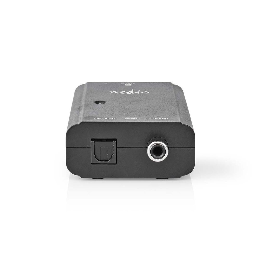 Nedis Analóg digitális audio konverter Black