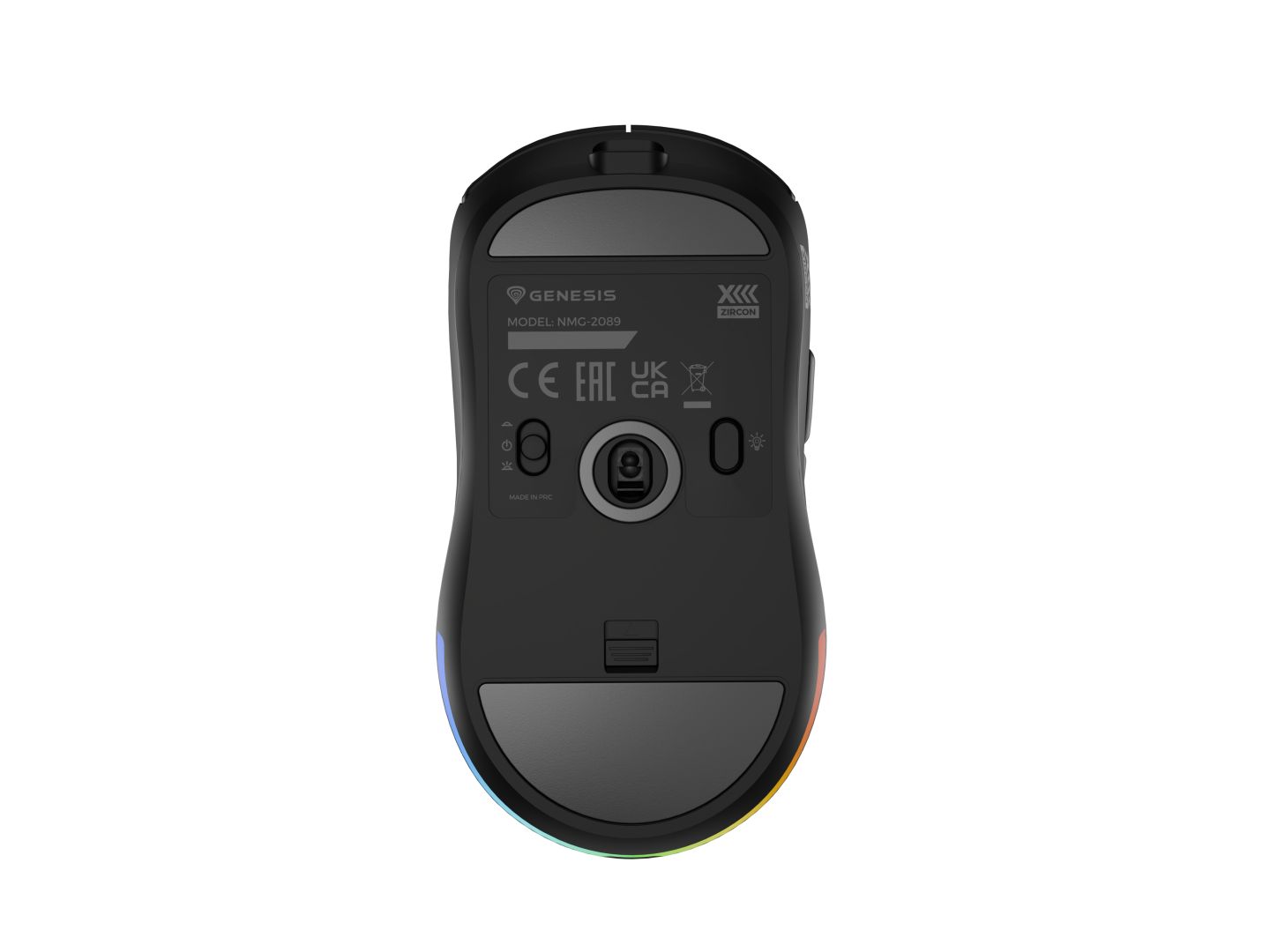 Genesis Zircon XIII Wireless RGB Gaming Mouse Black