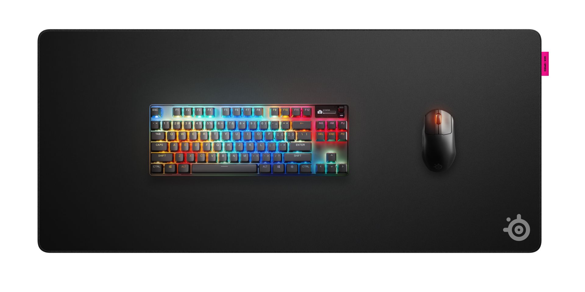 Steelseries QcK Perf XL - Speed Egérpad Black