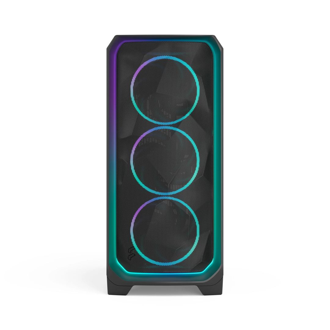 Fractal Design Meshify 3 Ambience Pro RGB Tempered Glass Light Tint Black