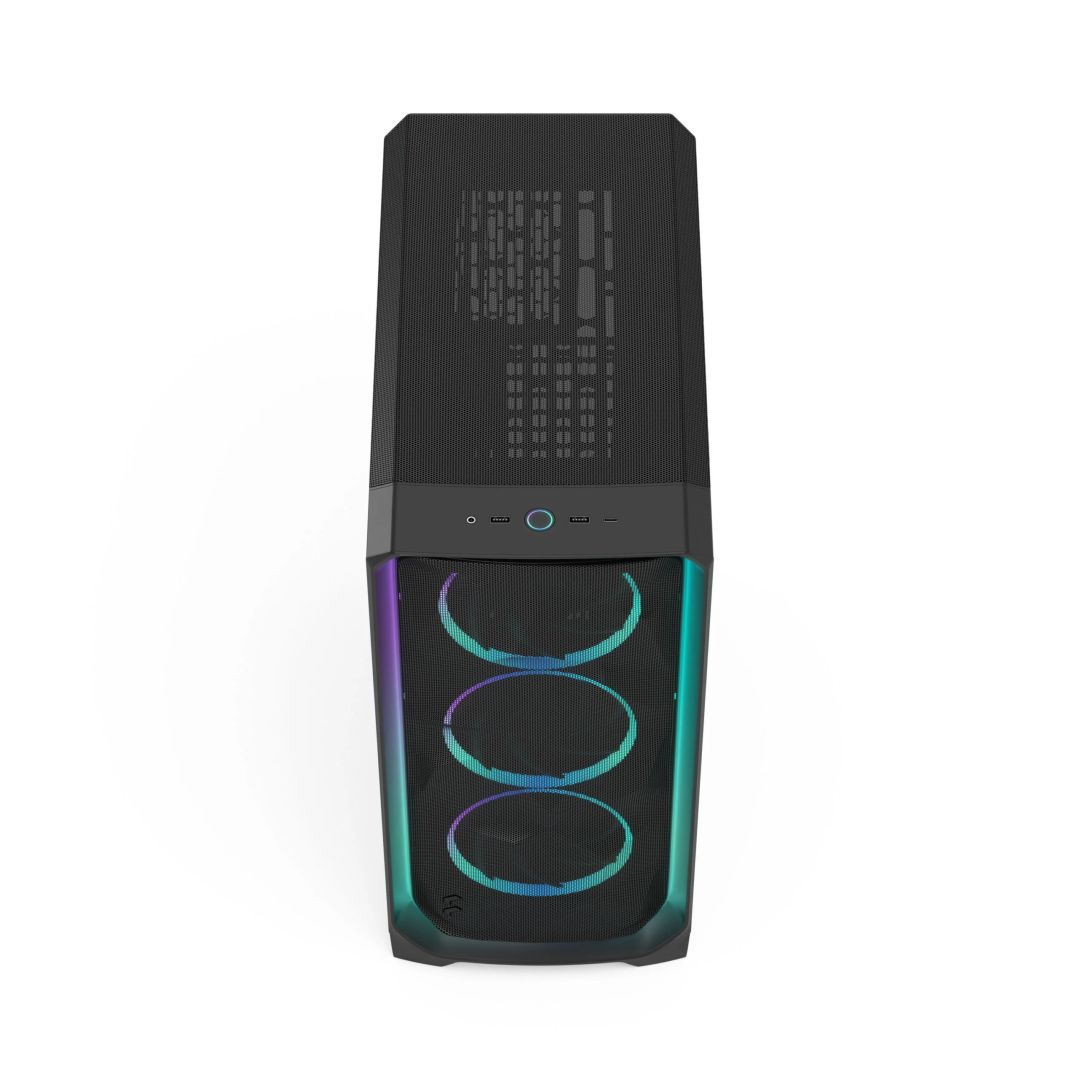 Fractal Design Meshify 3 Ambience Pro RGB Tempered Glass Light Tint Black