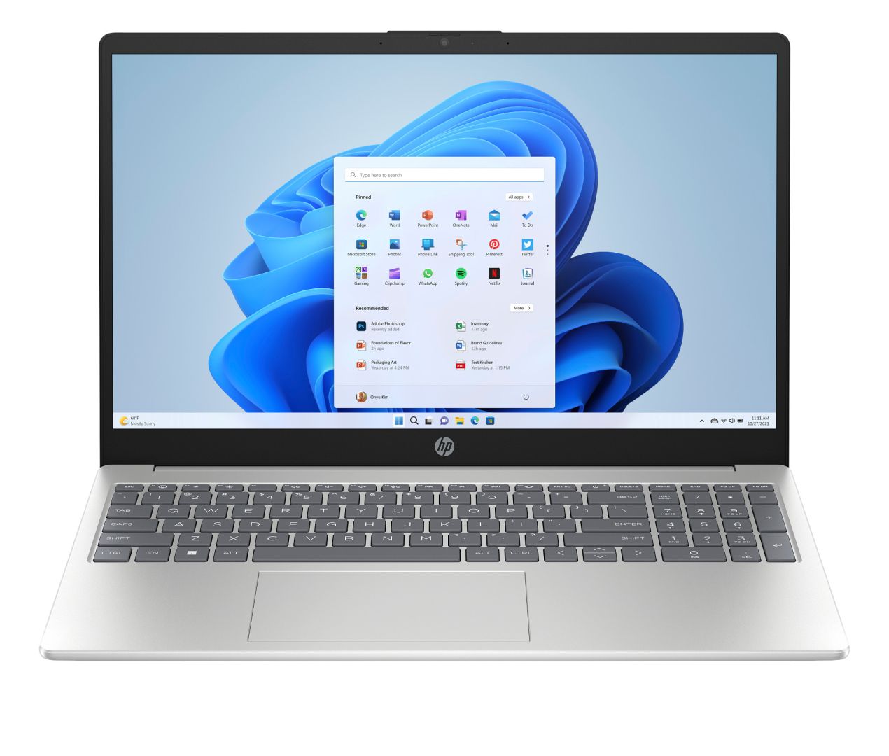 HP 15-FC0058NH Natural Silver